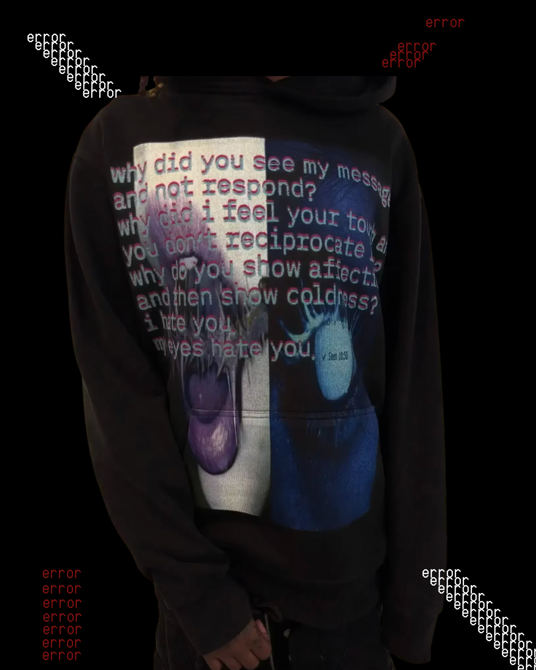 NO RESPONSE HOODIE ⚠︎