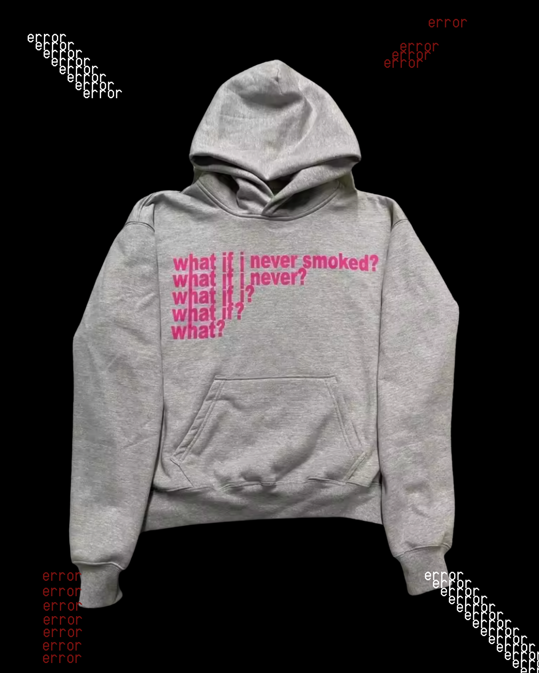 WHAT IF HOODIE ⚠︎