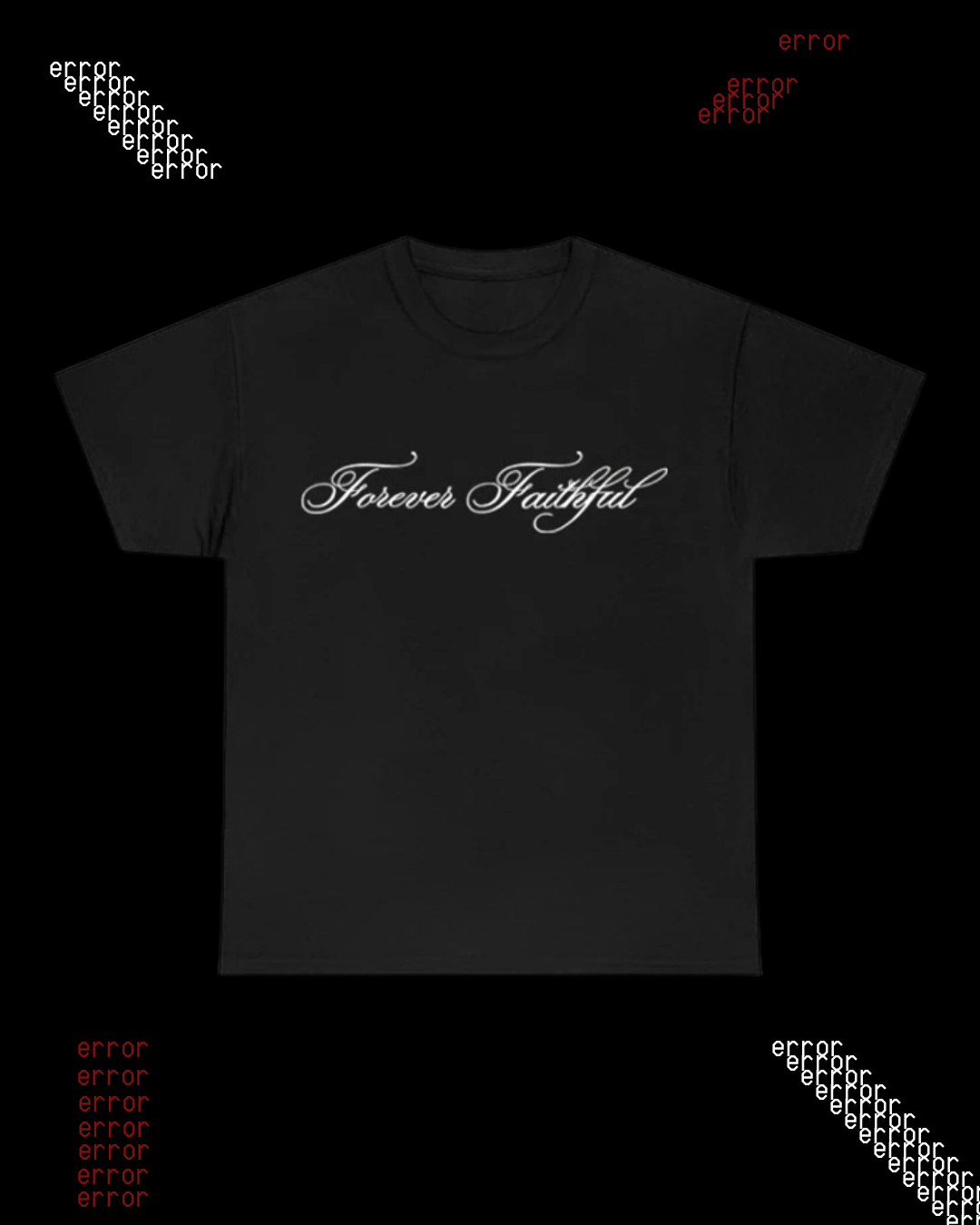 FAITHFUL SCRIPT TEE ⚠︎