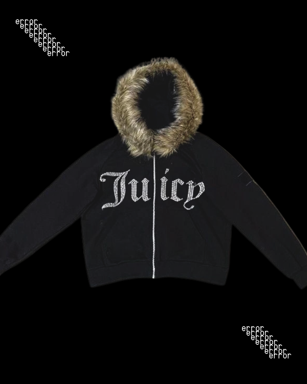 JUICY FUR ZIPUP ⚠︎
