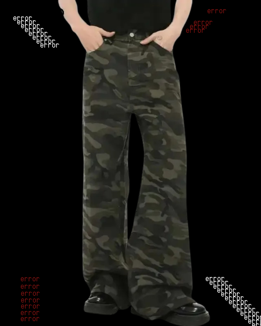 MIDNIGHT CAMO PANTS ⚠︎