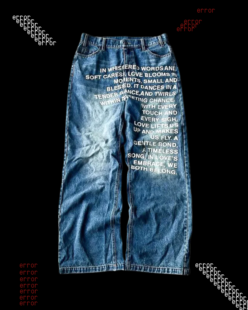 LOVE LETTER JEANS ⚠︎