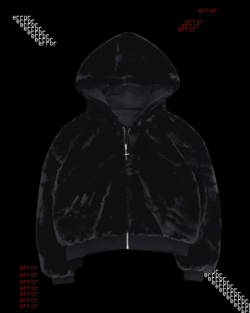 SNOW LEOPARD REVERSIBLE ZIPUP ⚠︎