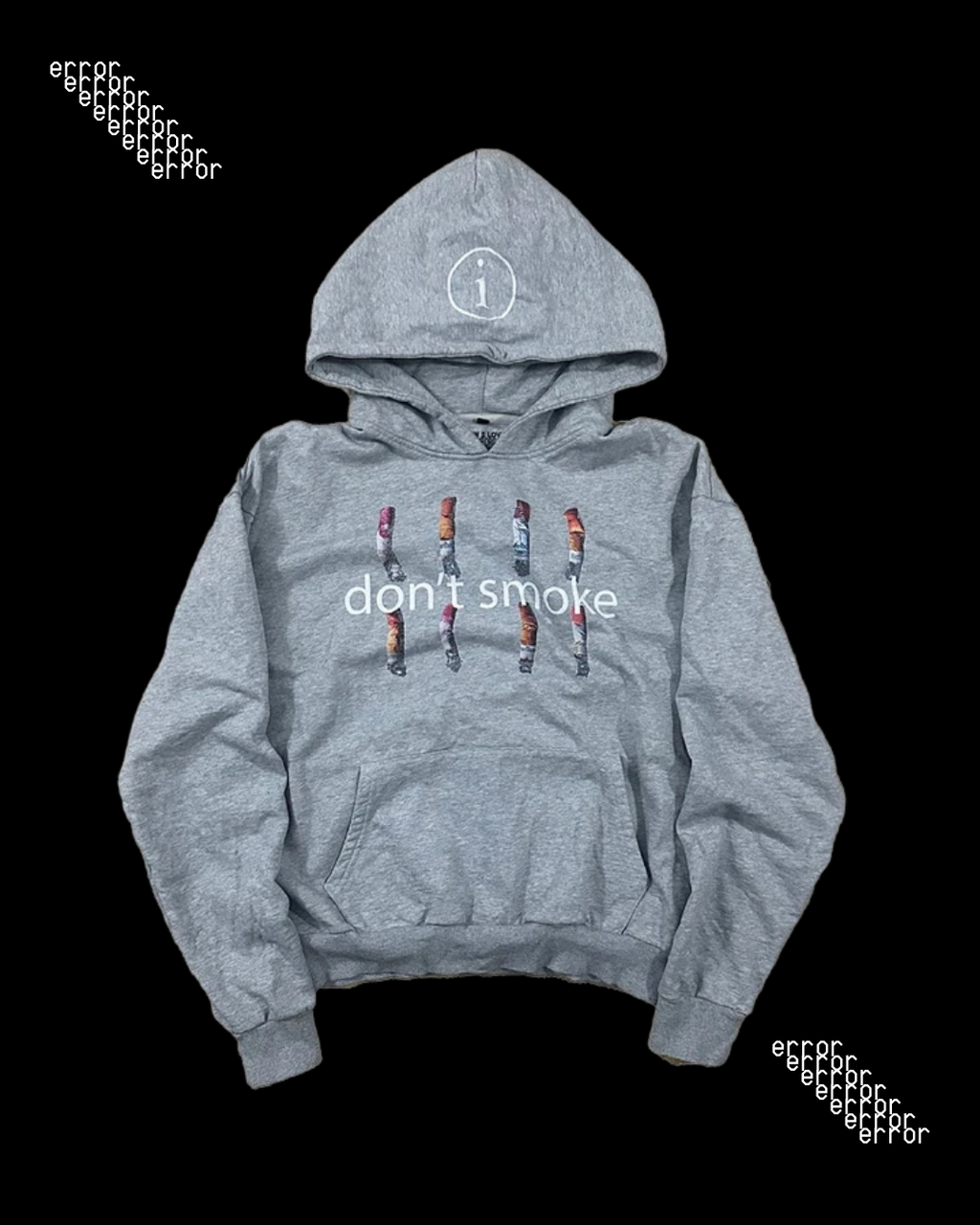 ANTI SMOKING HOODIE ⚠︎
